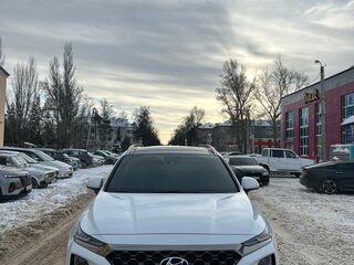 2020 Hyundai Santa Fe IV, белый, 3200000 рублей, вид 2
