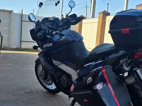 2001 Aprilia ETV 1000 Caponord, синий, 460000 рублей, вид 4