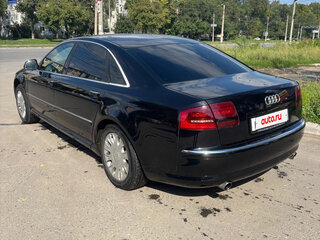 2008 Audi A8 Long II (D3) Рестайлинг 2, чёрный, 650000 рублей, вид 4