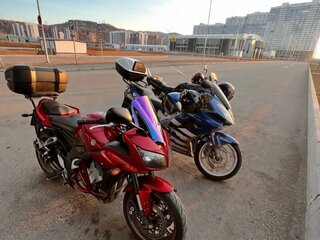 2010 Yamaha FZ1, красный, 690000 рублей, вид 4