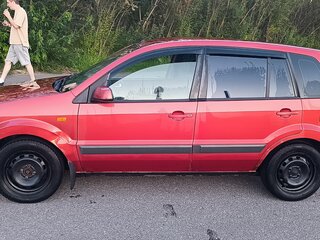 2008 Ford Fusion I Рестайлинг, красный, 249000 рублей, вид 4