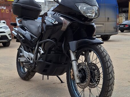 2006 Honda XL650V Transalp, чёрный, 399000 рублей, вид 1