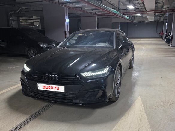 2021 Audi A7 45 TFSI II (4K), чёрный - вид 3