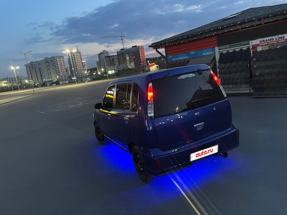 2001 Nissan Cube I Рестайлинг (Z10), синий, 207000 рублей - вид 4