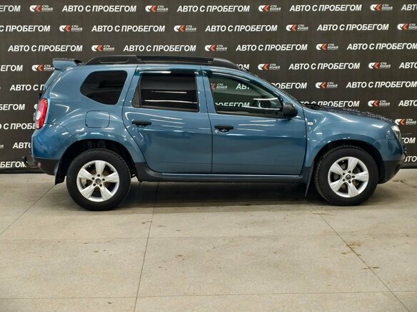 2014 Renault Duster I, синий - вид 1