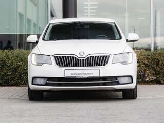 2013 Skoda Superb DSG II Рестайлинг, белый, 1200000 рублей, вид 3