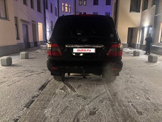 2007 Toyota Land Cruiser 100 Series Рестайлинг 2, чёрный, 2390000 рублей, вид 4