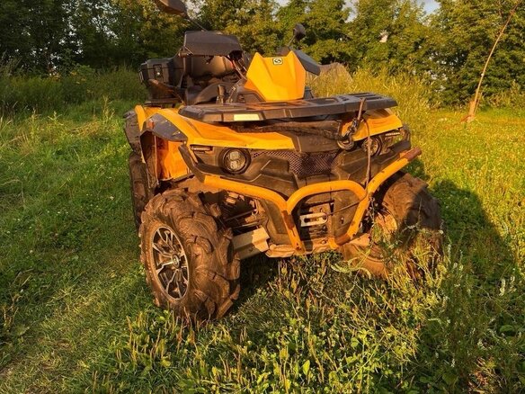 2018 Stels ATV-800 Guepard Trophy, жёлтый, 589000 рублей - вид 8
