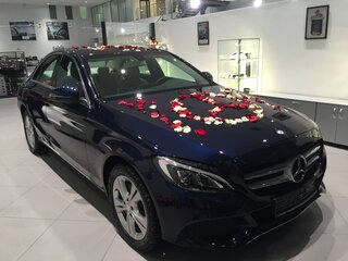2015 Mercedes-Benz C-Класс 200 IV (W205), синий, 2546000 рублей, вид 1