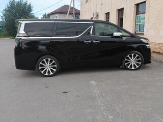 2019 Toyota Vellfire II Рестайлинг, чёрный, 3500000 рублей, вид 2