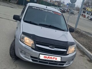 2013 Lada (ВАЗ) Granta I, серебристый, 420000 рублей, вид 2
