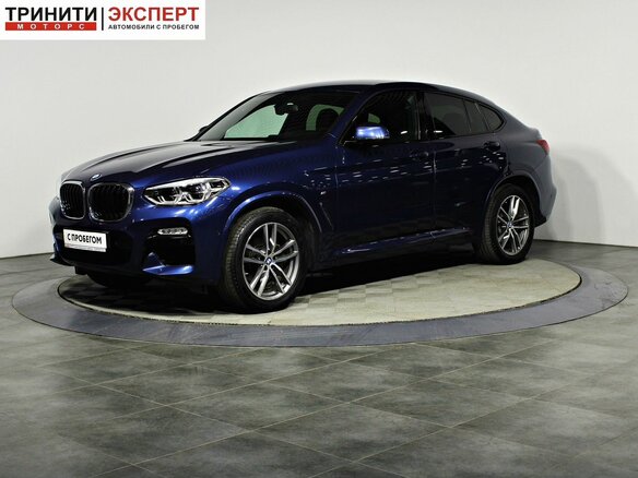 2018 BMW X4 20i II (G02), синий, 3895000 рублей
