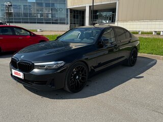 2022 BMW 5 серии 530i xDrive VII (G30/G31/G38) Рестайлинг, чёрный, 5900000 рублей, вид 1