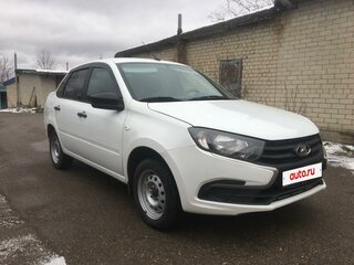 2019 Lada (ВАЗ) Granta I Рестайлинг, белый, 480000 рублей, вид 1