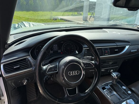 2013 Audi A6 allroad III (C7), белый - вид 11
