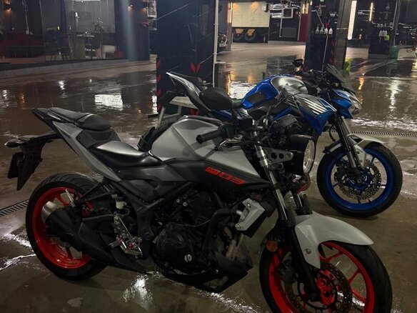 2019 Yamaha MT-03, серый, 430000 рублей - вид 5