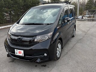 2016 Honda Stepwgn V, чёрный, 1850000 рублей, вид 1