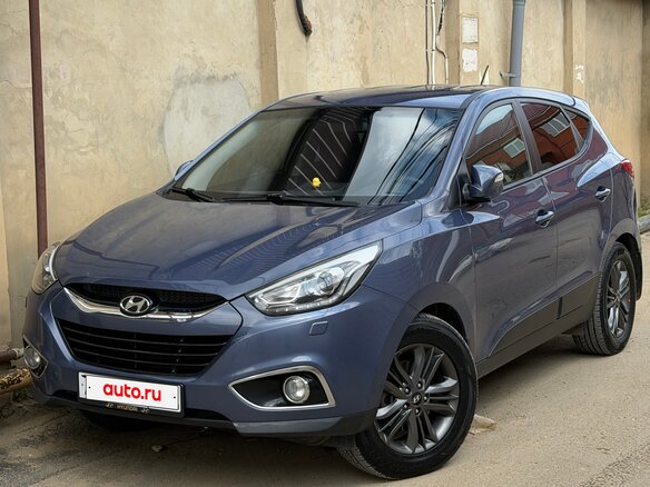 2015 Hyundai ix35 I Рестайлинг, синий, 1690000 рублей - вид 1