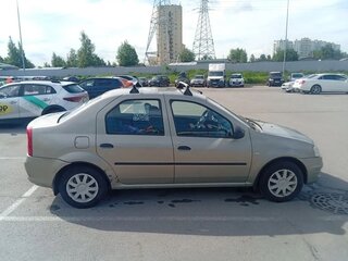 2011 Renault Logan I Рестайлинг, бежевый, 295000 рублей, вид 2