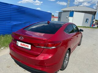 2017 Hyundai Elantra VI (AD), красный, 1250000 рублей, вид 2