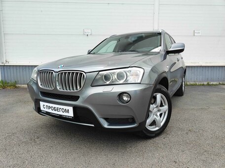 2014 BMW X3 28i xDrive II (F25), серый, 1690000 рублей, вид 1