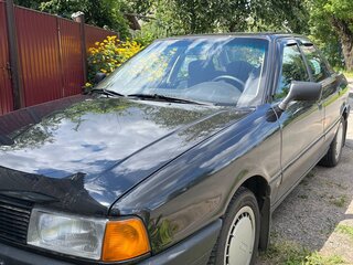 1990 Audi 80 IV (B3), чёрный, 250000 рублей, вид 1