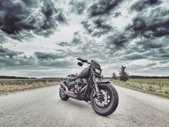 2018 Harley-Davidson Fat Bob, серый, 1300000 рублей - вид 5