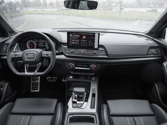 2025 Audi Q5 L 45 TFSI II (FY) Рестайлинг, чёрный - вид 8