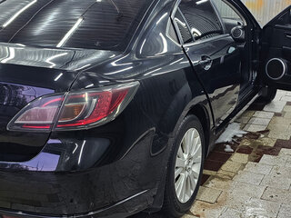 2007 Mazda 6 II (GH), чёрный, 700000 рублей, вид 4