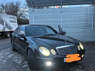 2008 Mercedes-Benz E-Класс 280 III (W211, S211) Рестайлинг, чёрный, 1200000 рублей, вид 1