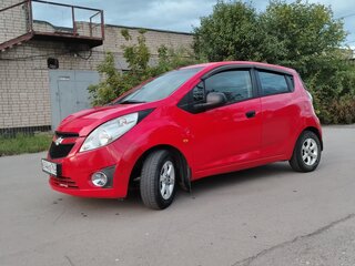 2012 Chevrolet Spark III, красный, 400000 рублей, вид 5