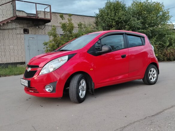 2012 Chevrolet Spark III, красный - вид 4