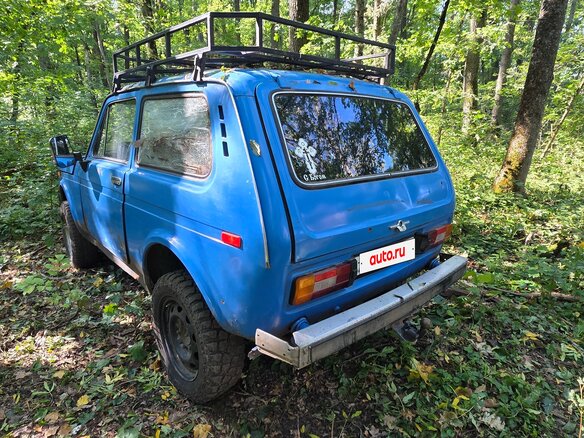 1985 Lada (ВАЗ) 2121 (4x4) I, синий - вид 1