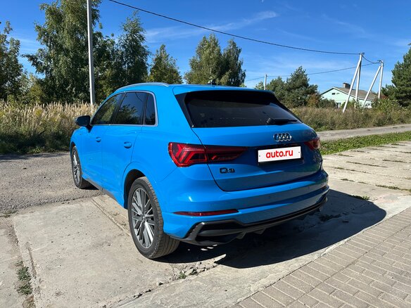 2018 Audi Q3 45 TFSI II (F3), синий, 3290000 рублей - вид 4