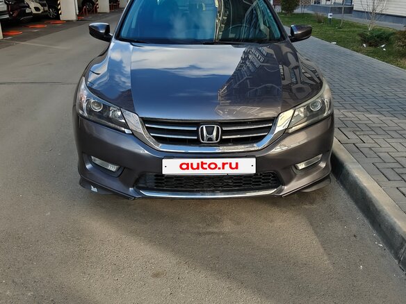 2015 Honda Accord IX, серый - вид 1