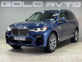 2022 BMW X7 40i I (G07), синий, 9590000 рублей, вид 1