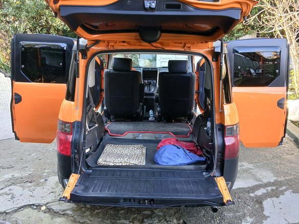 2005 Honda Element I, оранжевый, 890000 рублей - вид 13