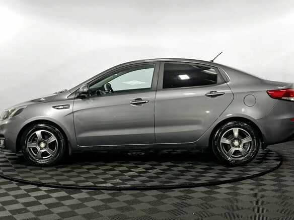 2016 Kia Rio III Рестайлинг, серый - вид 7