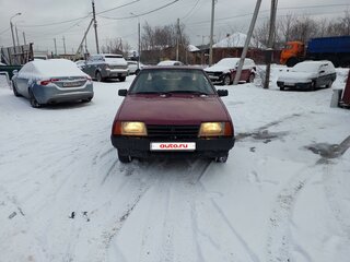 1997 Lada (ВАЗ) 21099, красный, 170000 рублей, вид 2