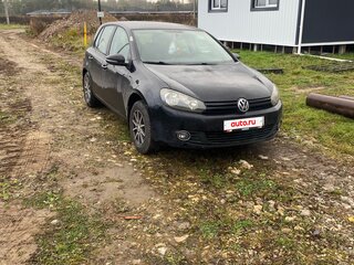 2009 Volkswagen Golf VI, чёрный, 700000 рублей, вид 2