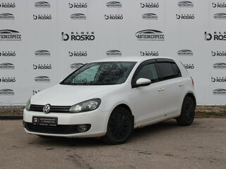 2010 Volkswagen Golf VI, белый, 495000 рублей, вид 1