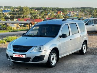 2013 Lada (ВАЗ) Largus I, серебристый, 440000 рублей, вид 1