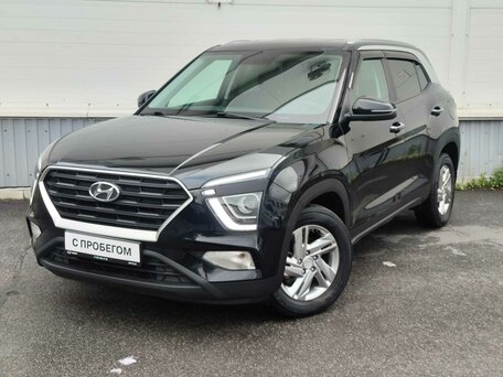 2021 Hyundai Creta II, чёрный, 2020000 рублей, вид 2