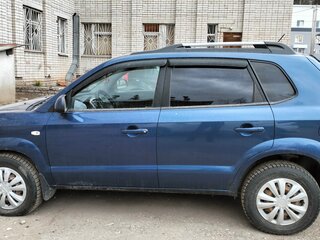 2008 Hyundai Tucson I, синий, 800000 рублей, вид 4