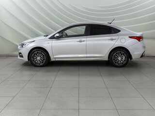 2019 Hyundai Solaris II, серебристый, 1348000 рублей, вид 4