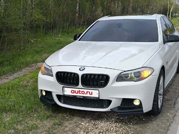 2011 BMW 5 серии 528i VI (F10/F11/F07), белый, 2050000 рублей - вид 1