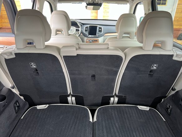 2020 Volvo XC90 II Рестайлинг 1, синий, 4750000 рублей - вид 15