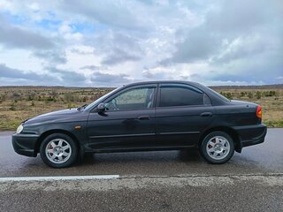 2009 Kia Spectra I Рестайлинг 2, чёрный, 270000 рублей, вид 4