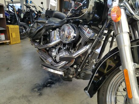 2013 Harley-Davidson Heritage Classic, чёрный, 777000 рублей, вид 4