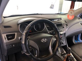 2014 Hyundai Elantra V (MD) Рестайлинг, синий, 880000 рублей, вид 4